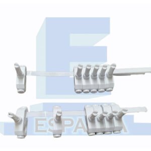 Carro con clip para persiana vertical