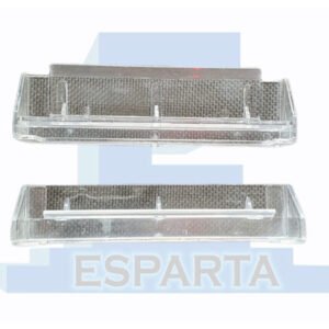 Esquinero para facia de persiana vertical