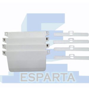 Pesas y perchas plásticas para persiana vertical